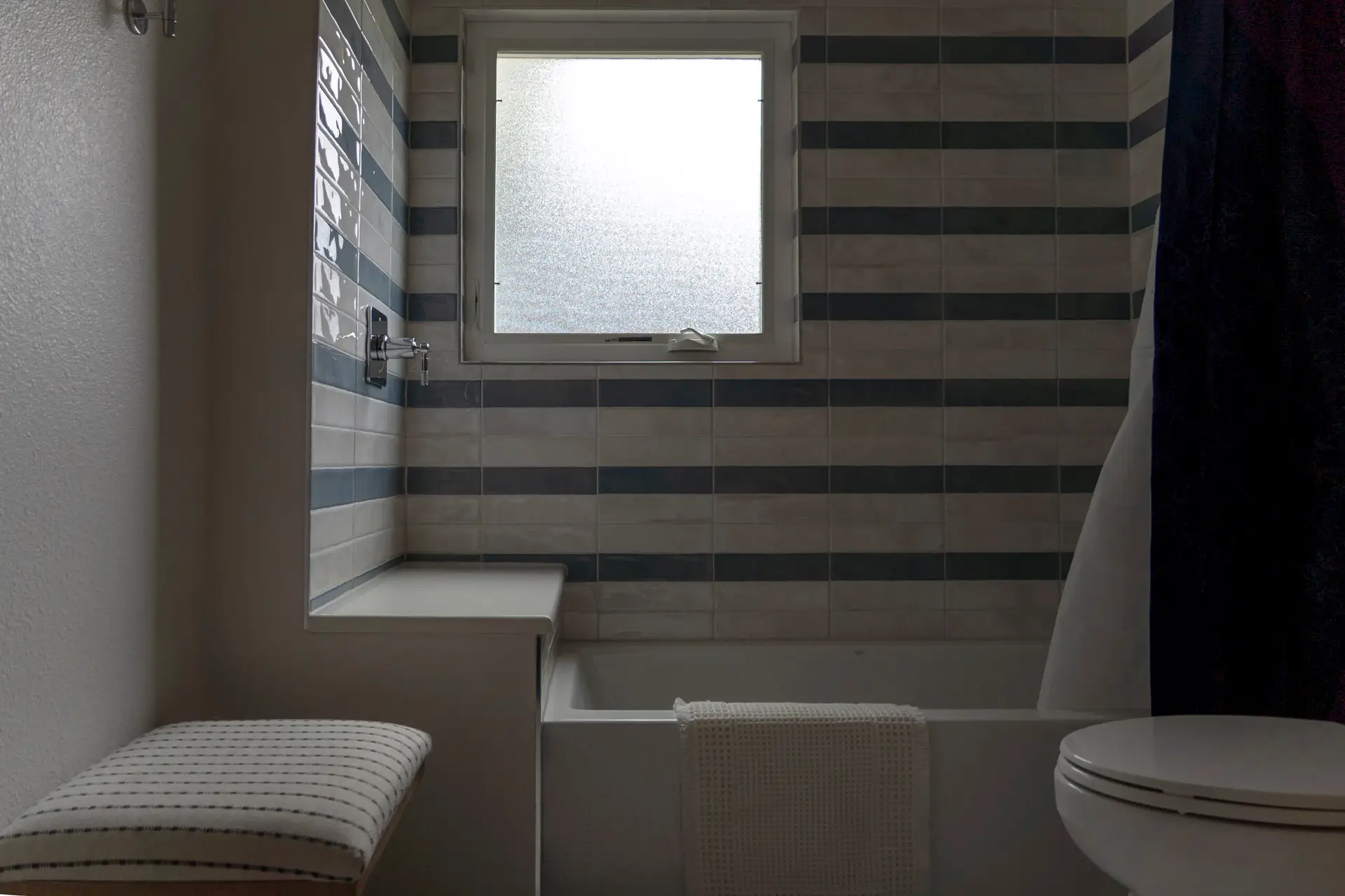 Bathroom design detail from an Alamo Heights remodel