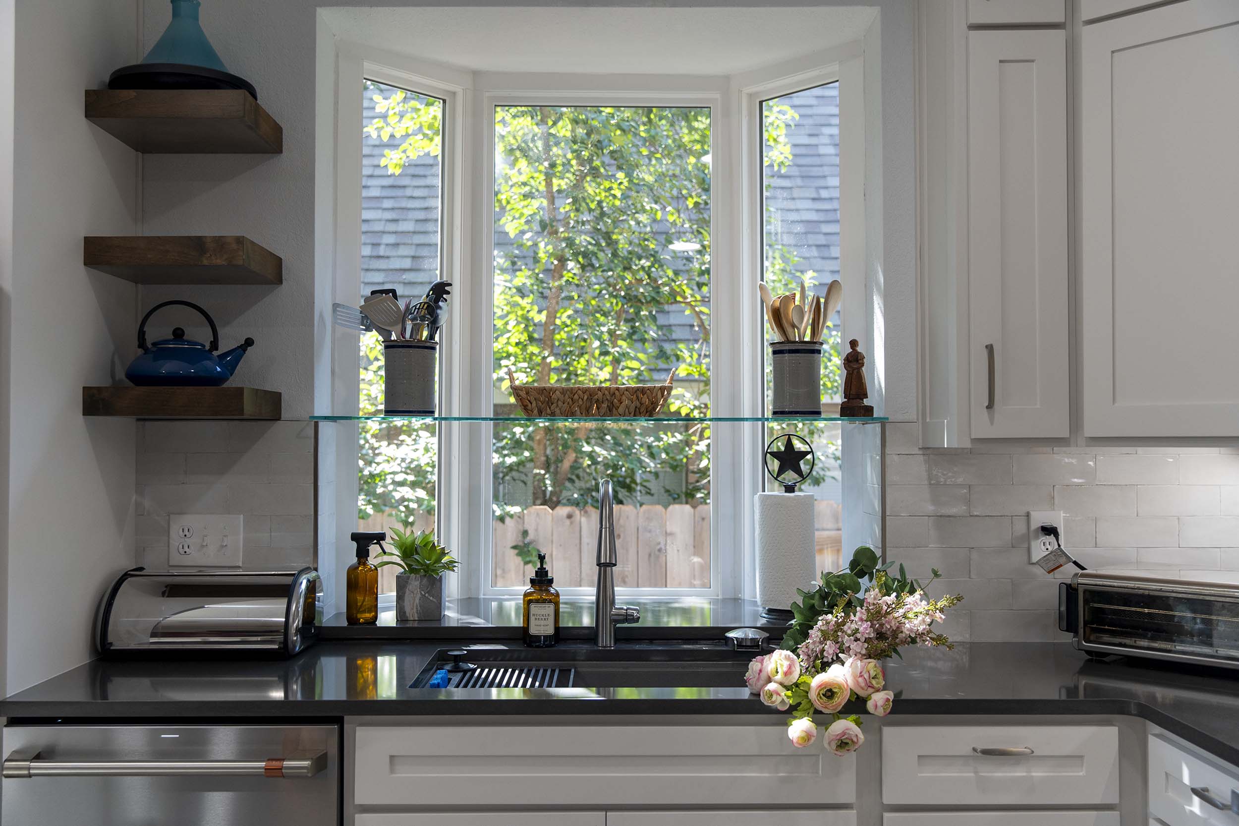 bay window kitchen remodel san antonio texas
