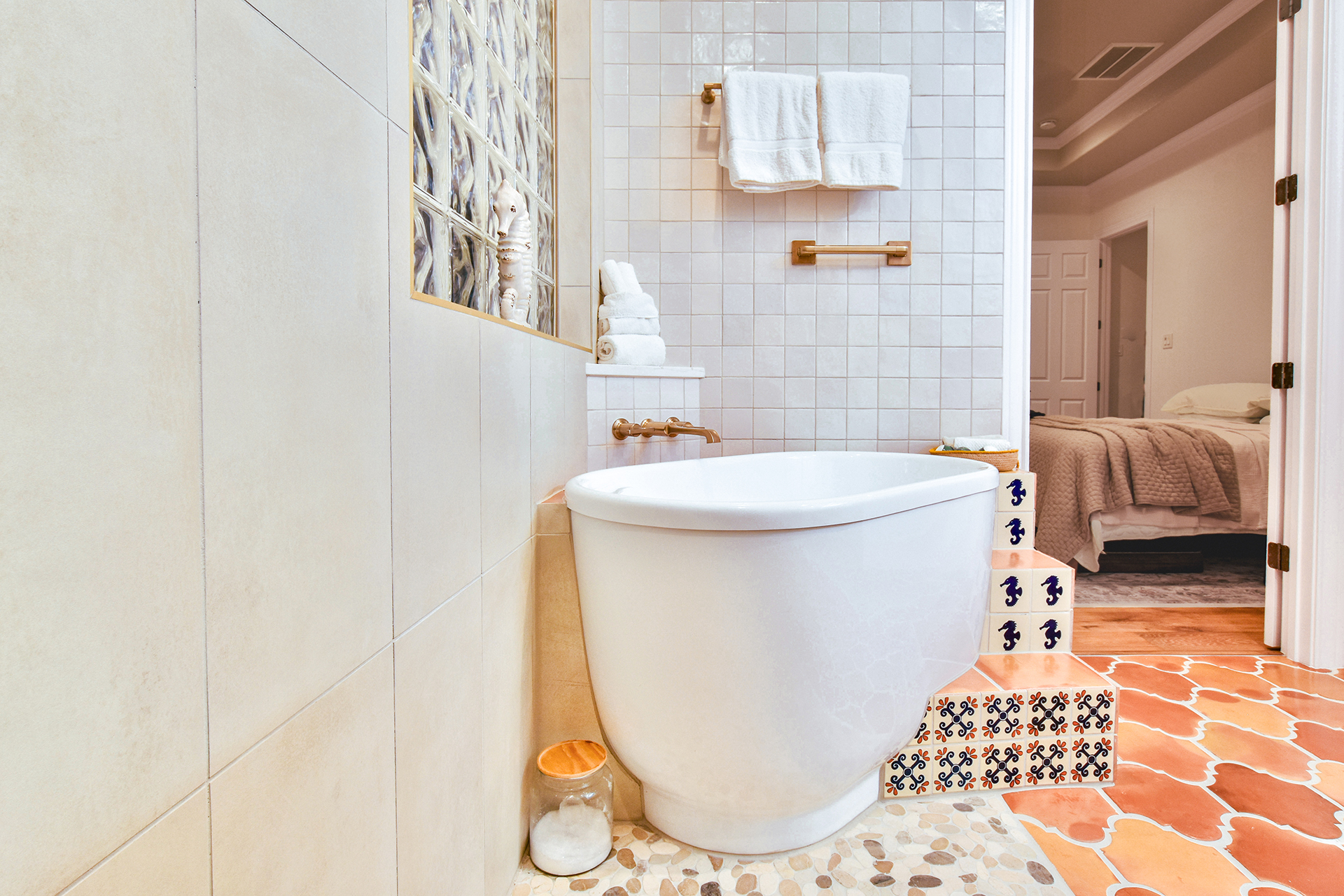 freestanding tub bathroom remodel san antonio