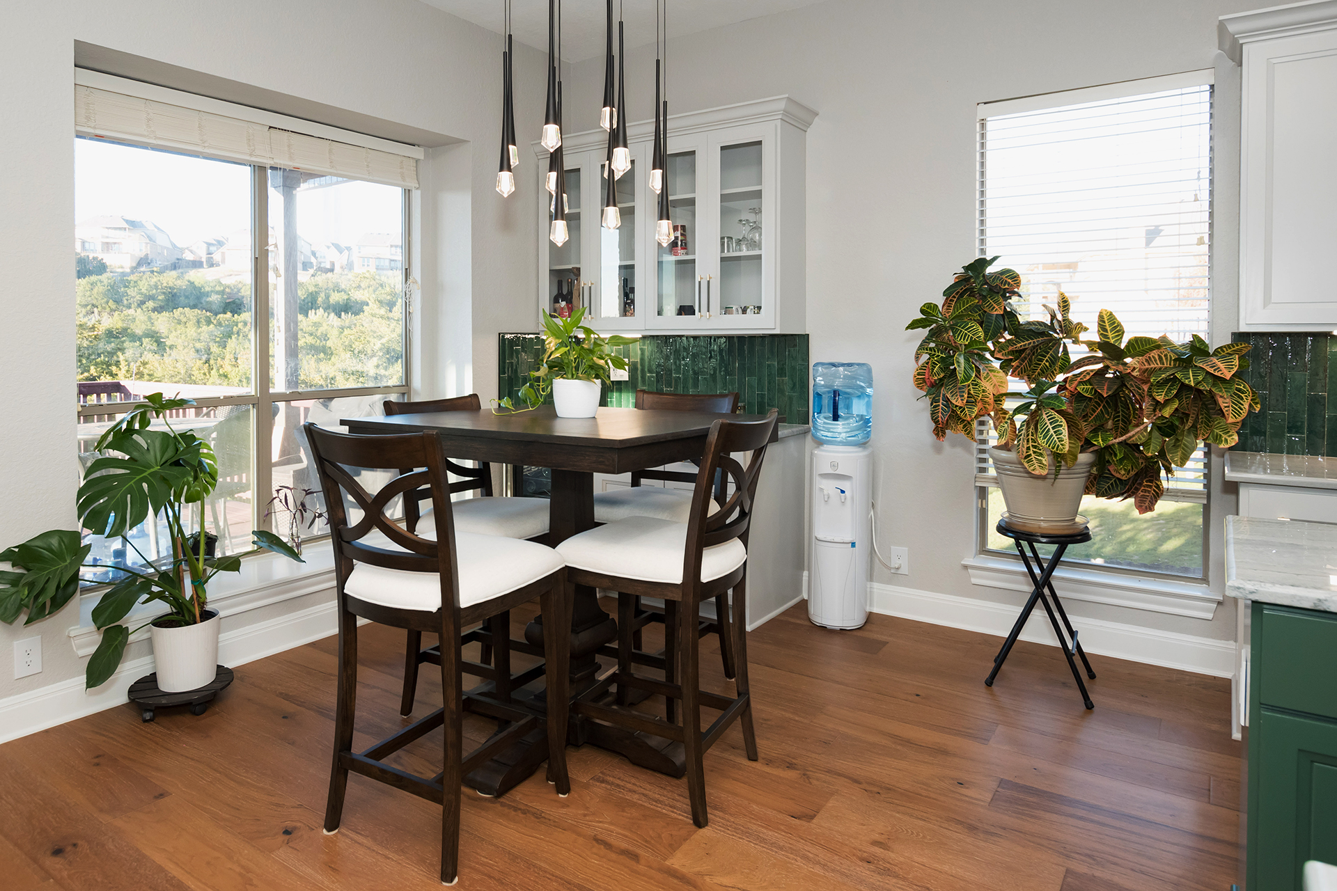 new flooring dining room kitchen remodel san antonio