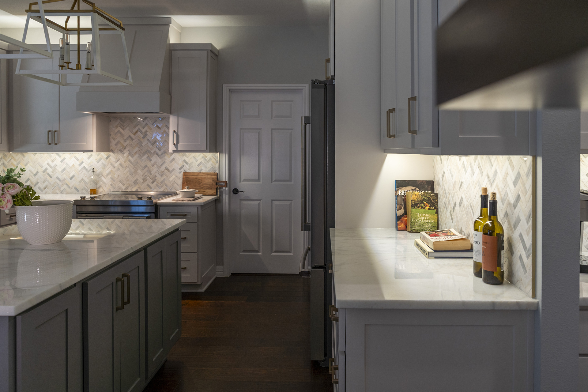 custom cabinets white countertops kitchen expansion san antonio