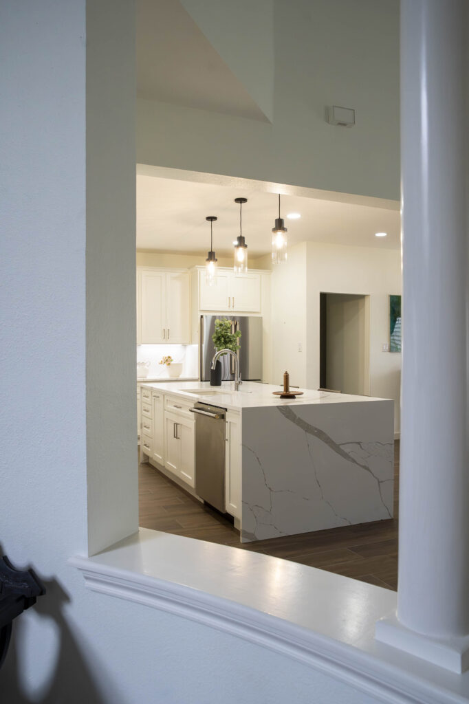 kitchen remodel new flooring dark wood