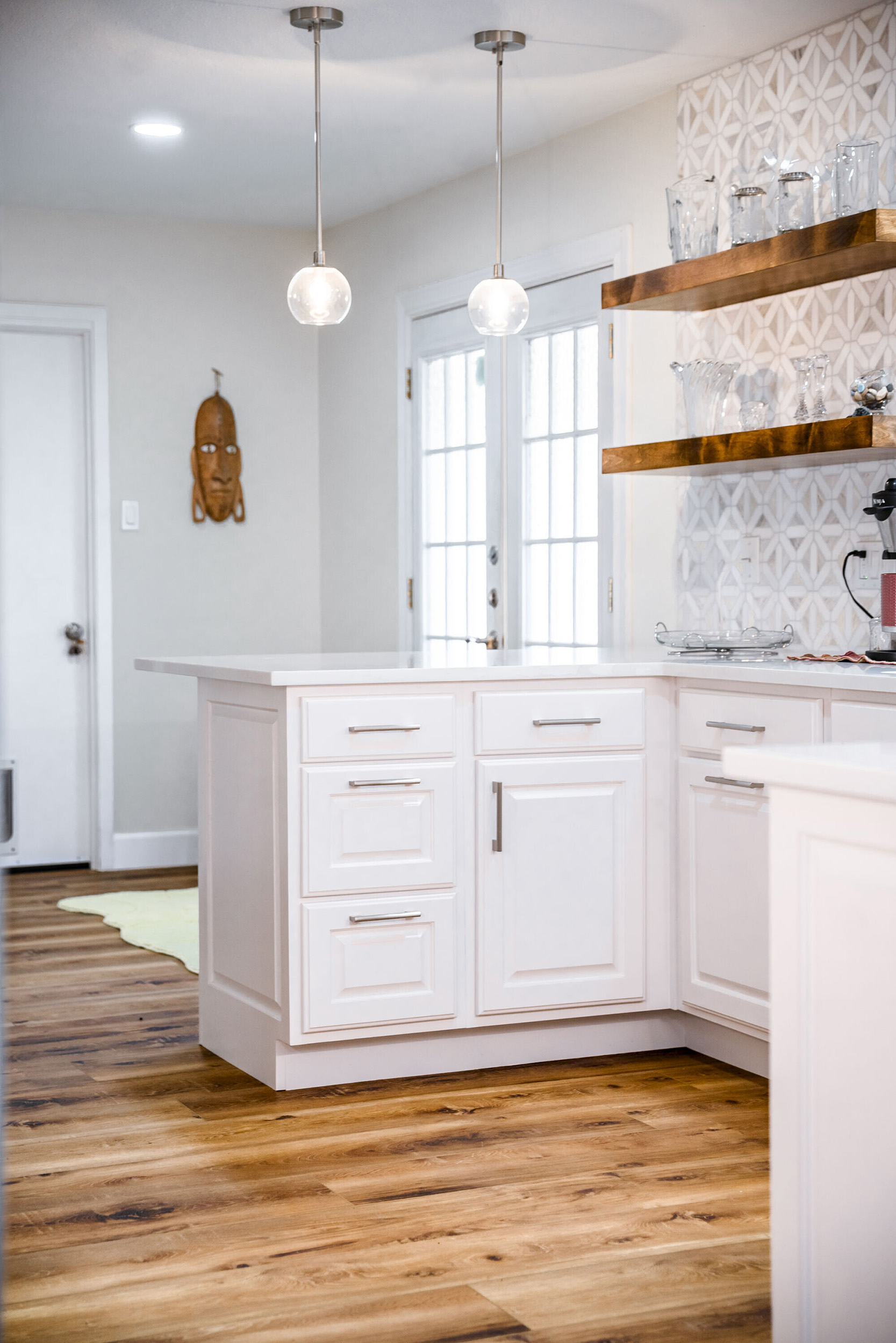 custom cabinet reconstructed home