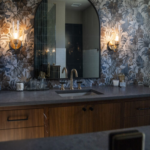 luxury bathroom custom vanity