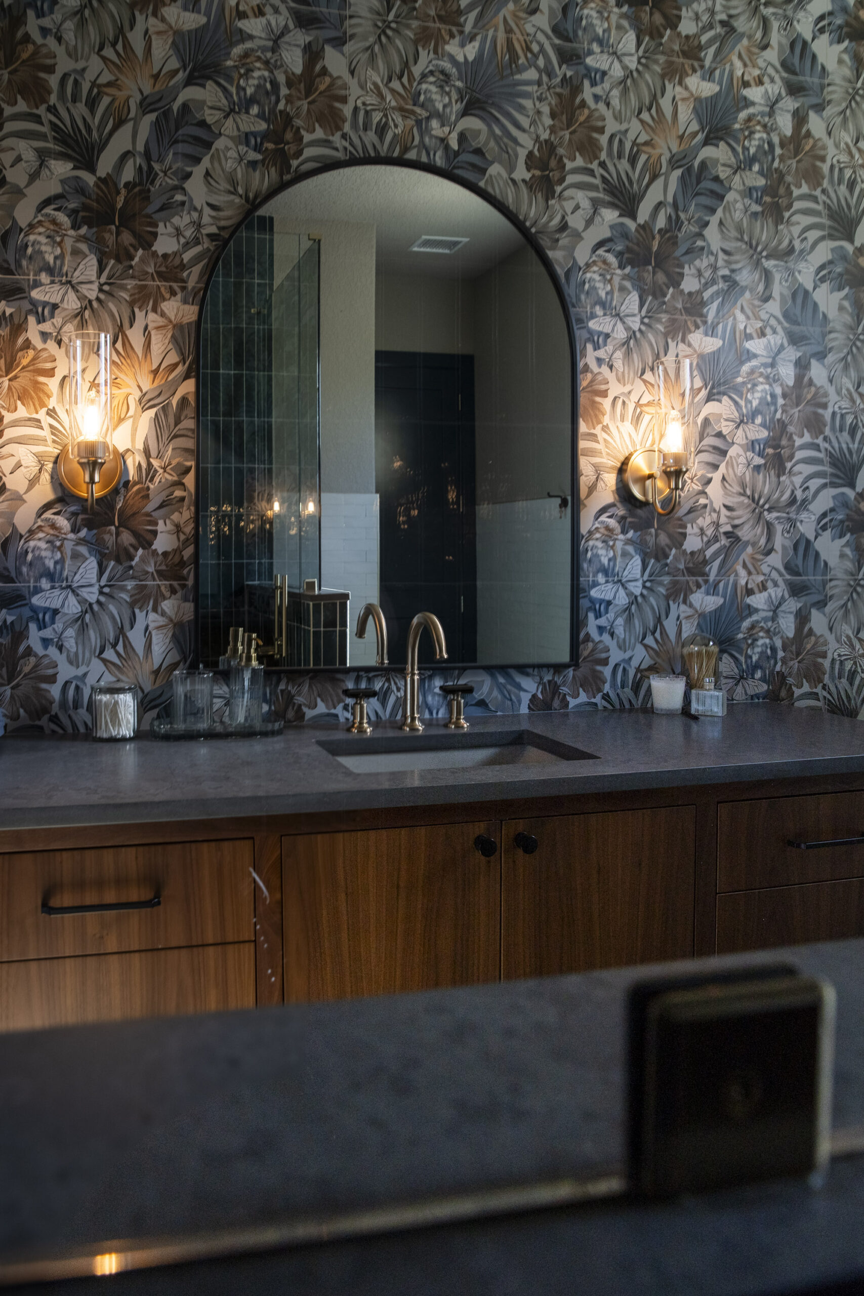 luxury bathroom custom vanity