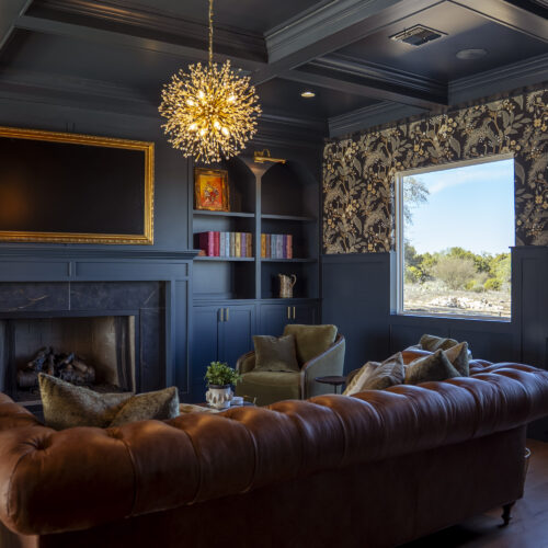 home addition living room color drenching