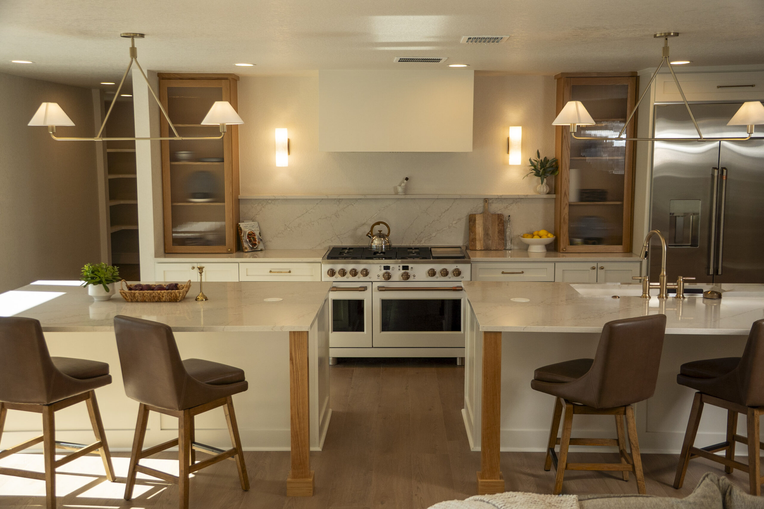 Kitchen in a Shavano Park whole home remodel by Shaw Company Remodeling