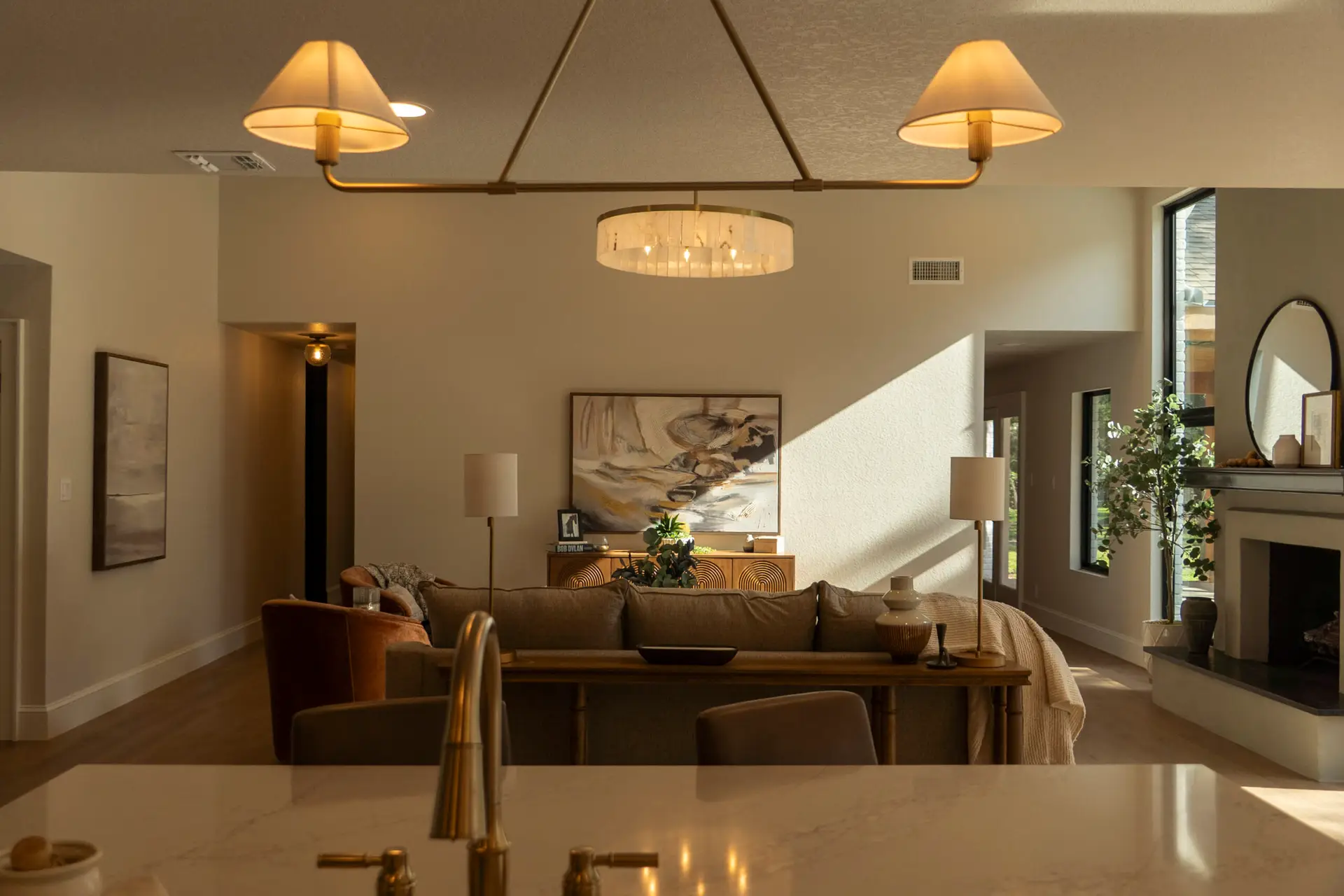 living room remodel home update chandelier home updates