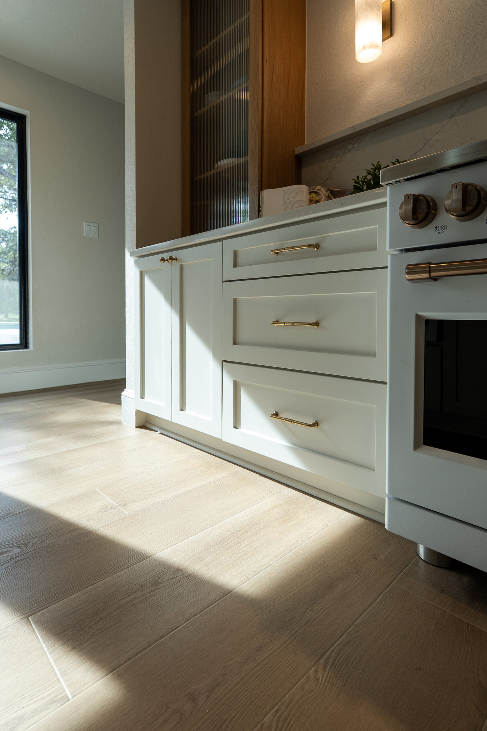 Kitchen cabinet detail