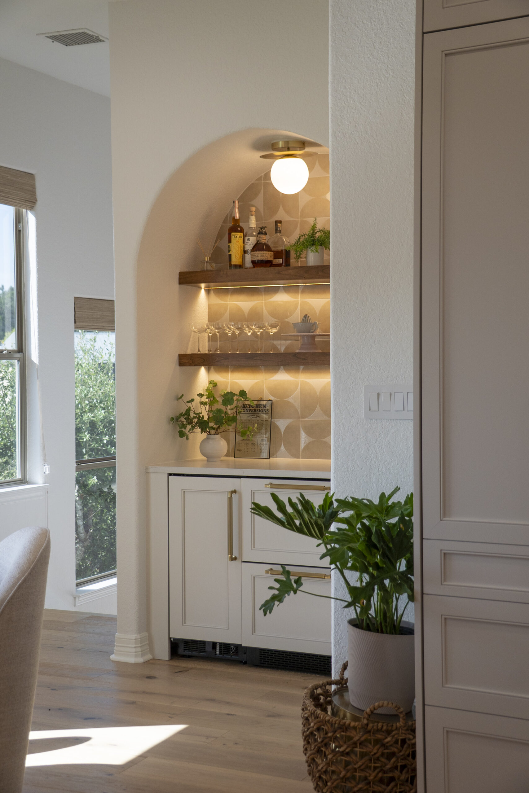 Stone Oak remodel detail