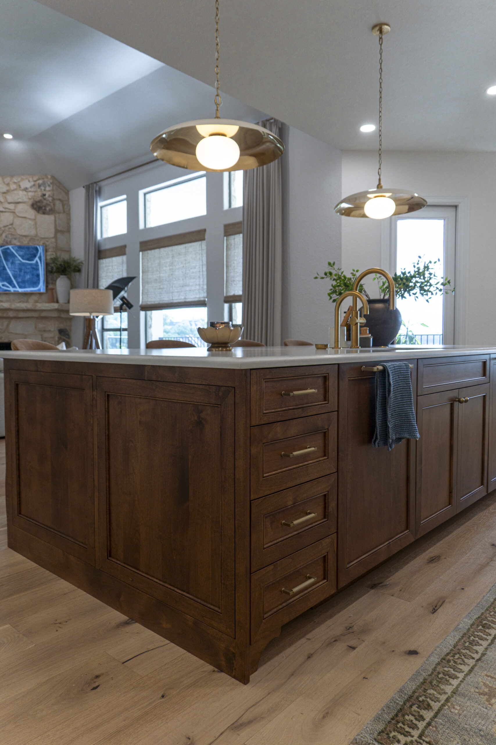 Stone Oak kitchen remodel detail